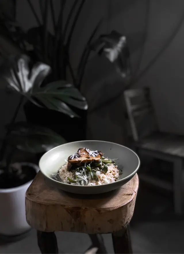 大啡菇意大利飯