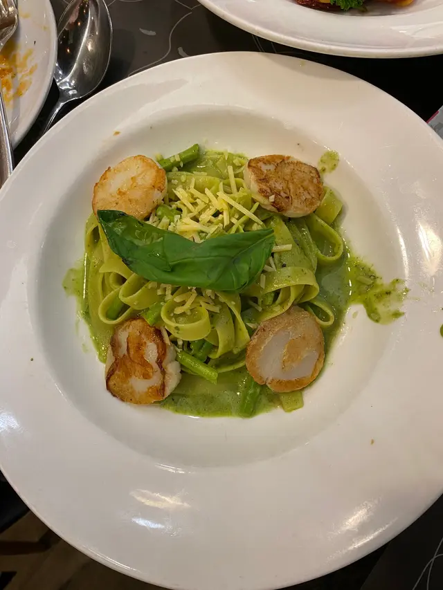 帶子.蘆筍.香草寬麵