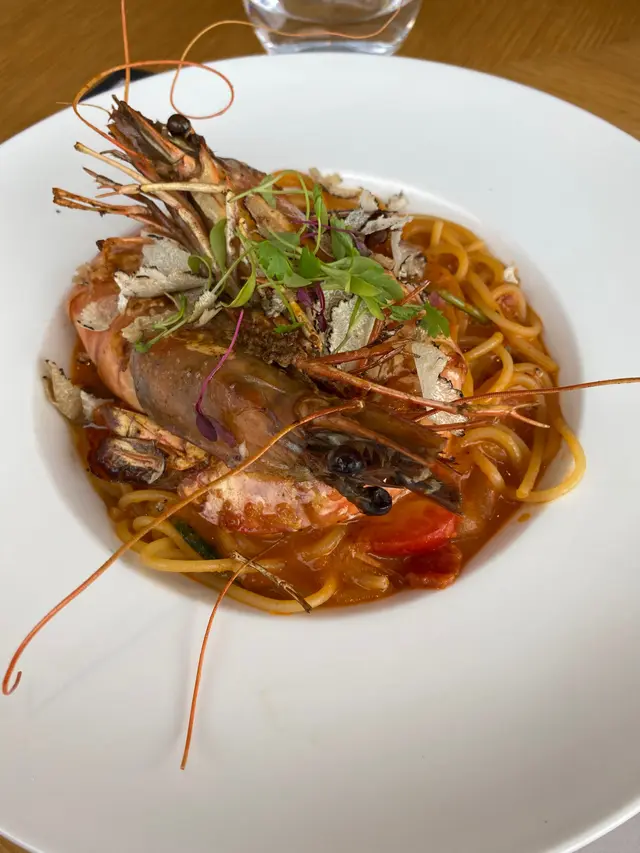 大蝦🍤意粉，個汁教得好好