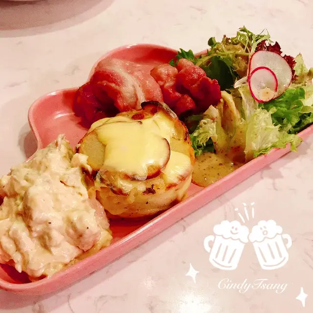 奶油芝士千層薯