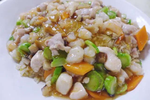 鮑粒海皇福建炒飯