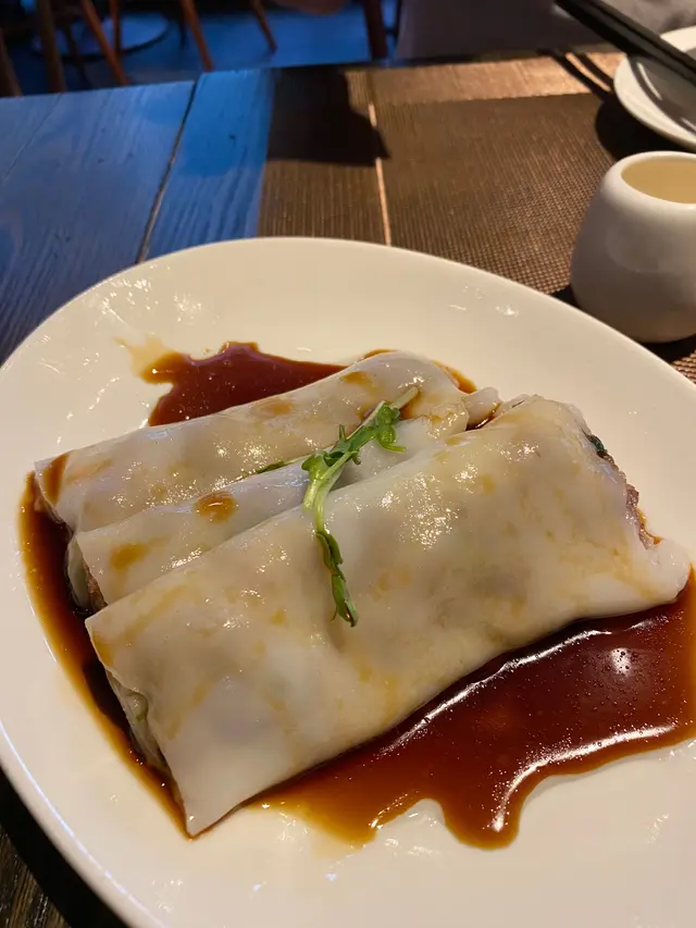 黑豚肉叉燒腸粉