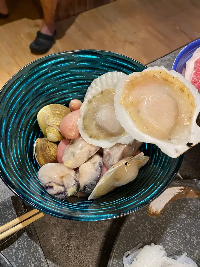 扇貝/ 雞子/ 蠔肉/ 大蜆