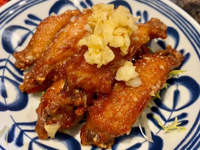 蒜蓉牛油單骨雞翼