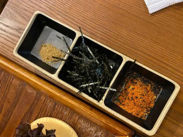 胡椒,紫菜,七味粉