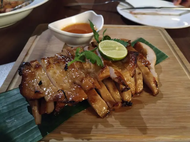 香烤泰式酸辣豬頸肉