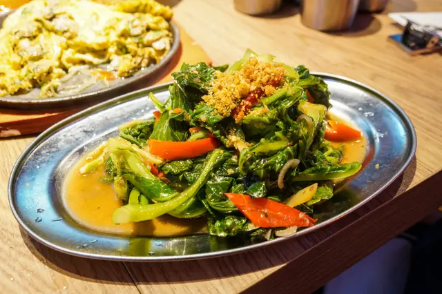 泰式馬拉盞炒椰菜苗