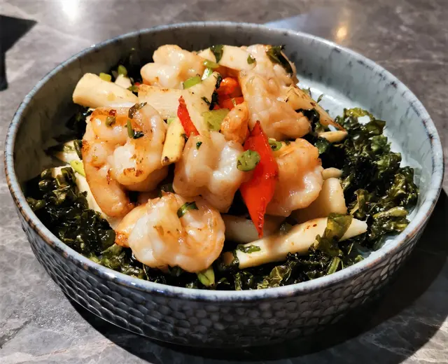 山葯蝦球雪裏紅