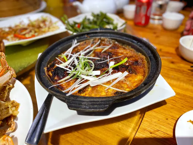 雞蛋焗黃花魚子