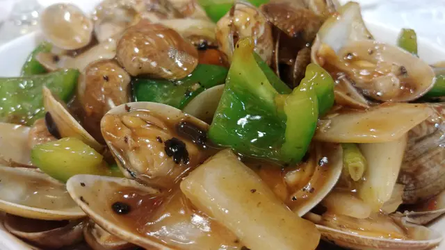 豉椒炒黃沙大蜆