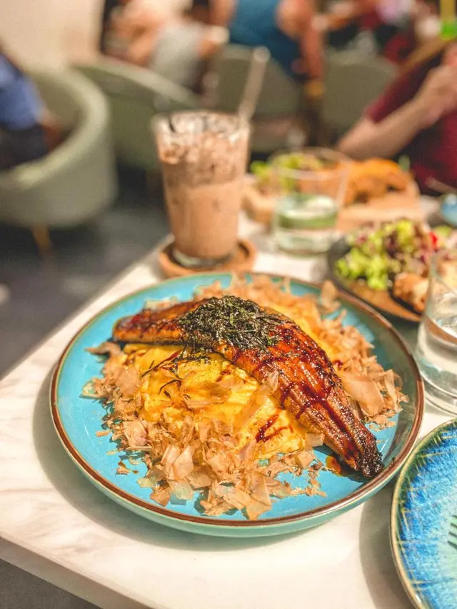 招牌名古屋蒲燒鰻魚蛋包意大利飯