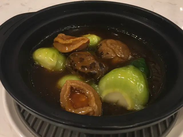 原隻鮑魚花菇翡翠