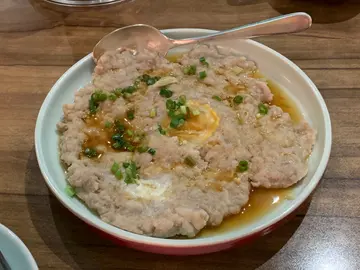 咸蛋蒸肉饼