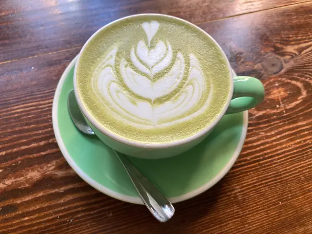 熱抹茶鮮奶(跟餐)