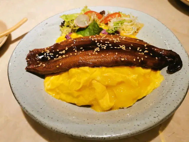 原條鰻魚滑蛋飯