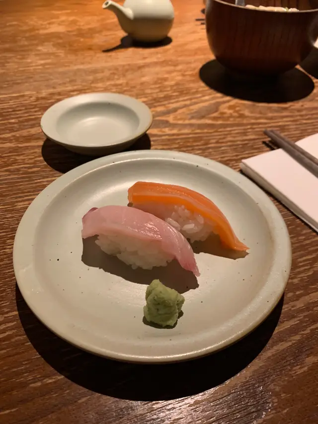 烏冬餐附帶壽司