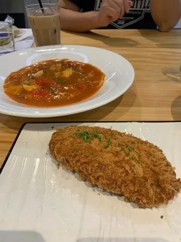 祥仔脆脆猪扒饭