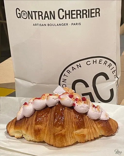 Raspberry Cloud Croissant