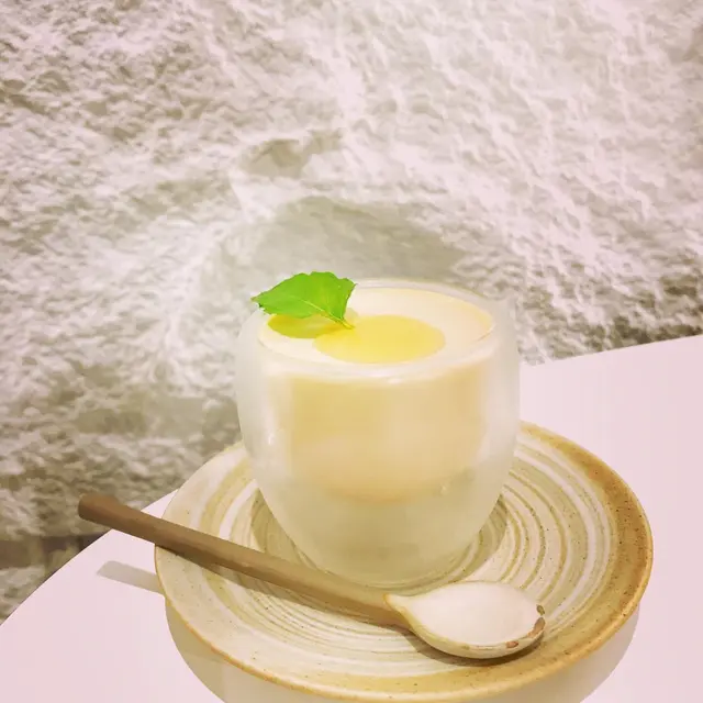 焙茶布甸