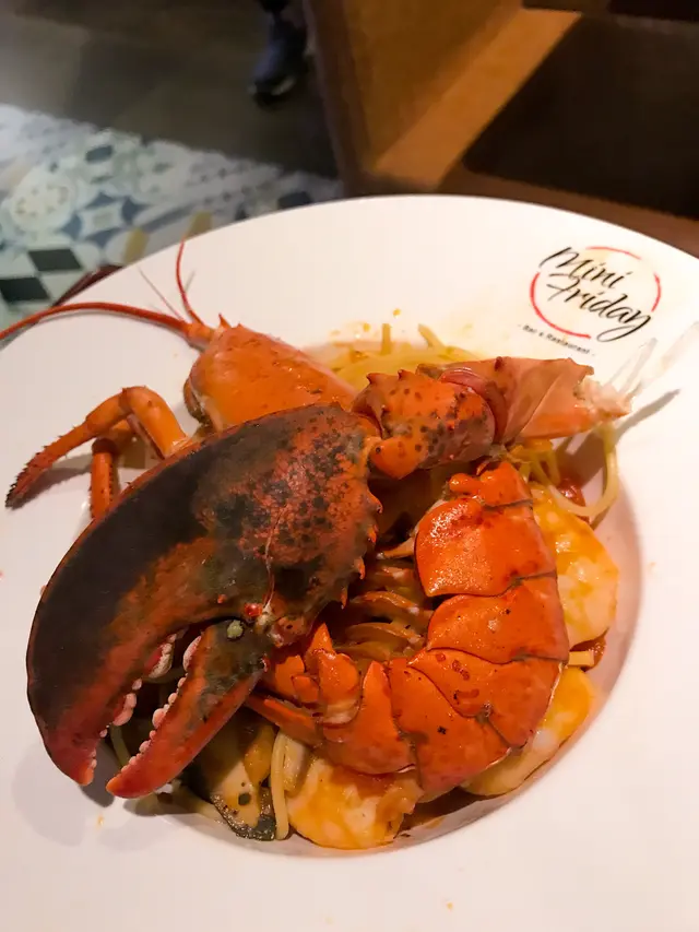 龍蝦海鮮蕃茄意粉