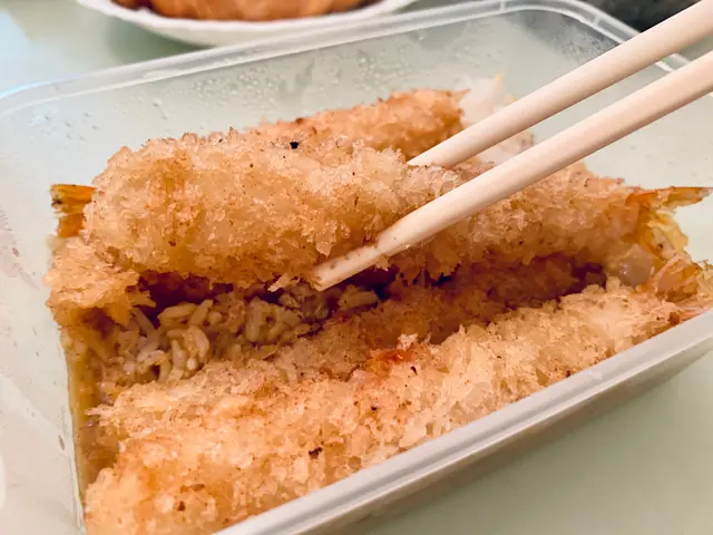 日式咖喱炸蝦飯