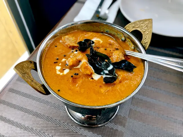 印式椰汁咖喱配雞