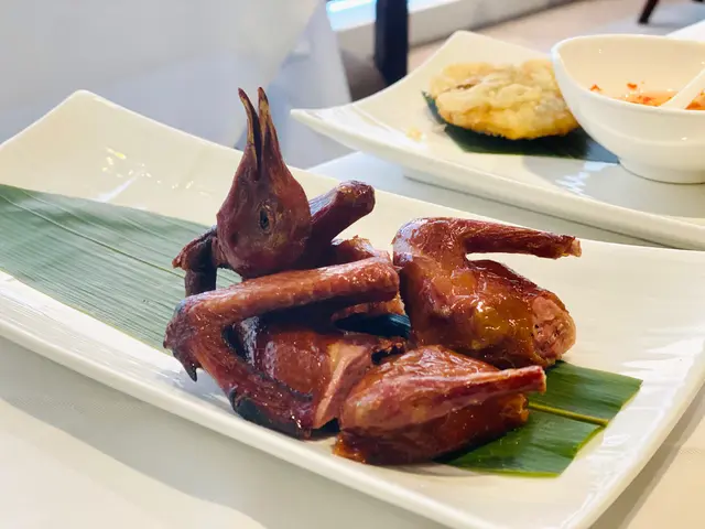 龍井菊花煙燻乳鴿