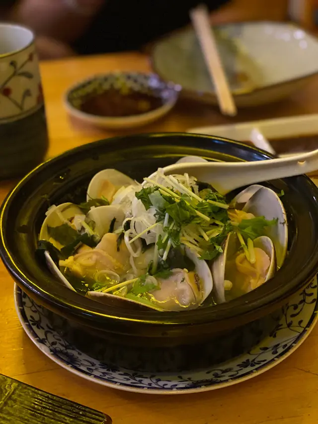 清酒昆布大蜆煮