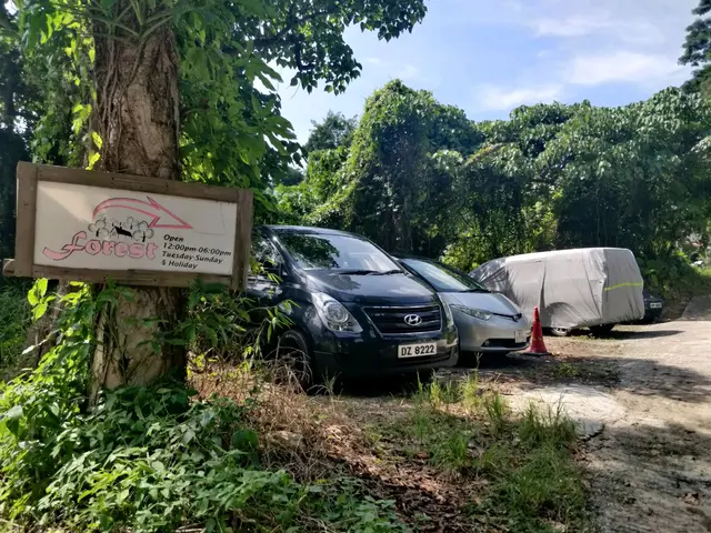 往元朗方向見此路牌轉入，往大埔方向沒指示