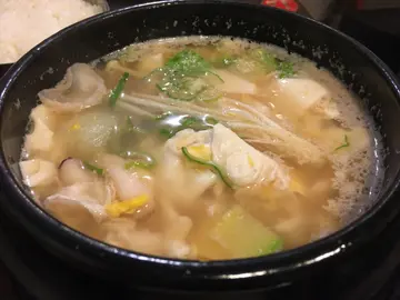海鲜嫩豆腐汤