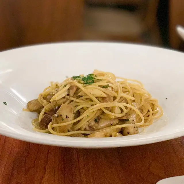 香蒜牛肝菌意粉