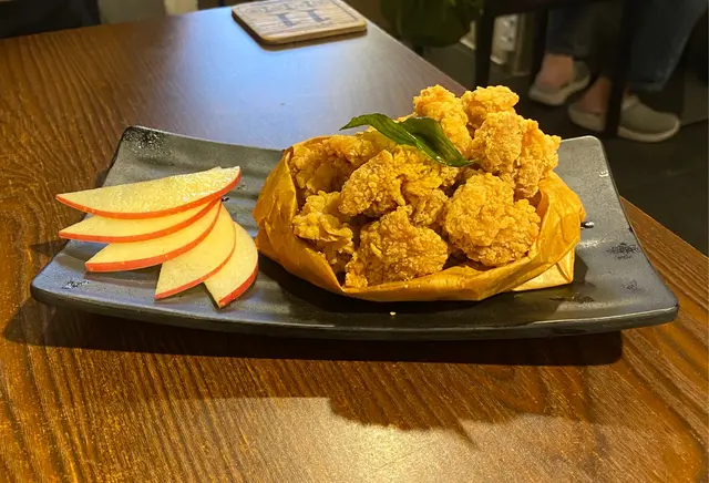 蘋果鹽酥雞 