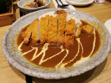 吉列豚肉咖哩饭