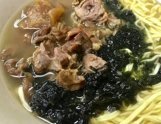 紫菜柱侯牛筋腩伊麵