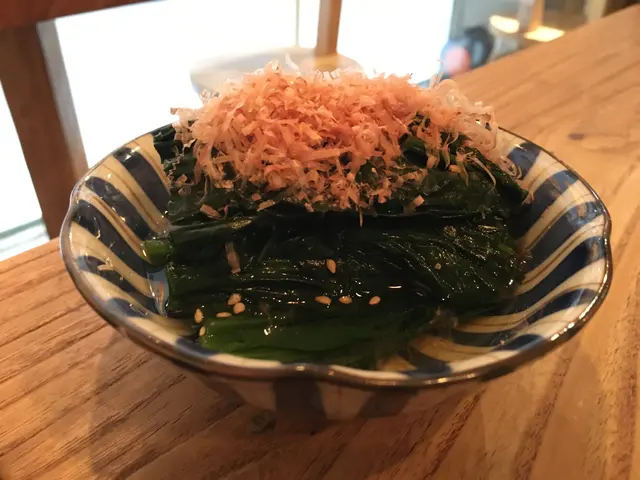 鰹魚凍湯浸菠菜