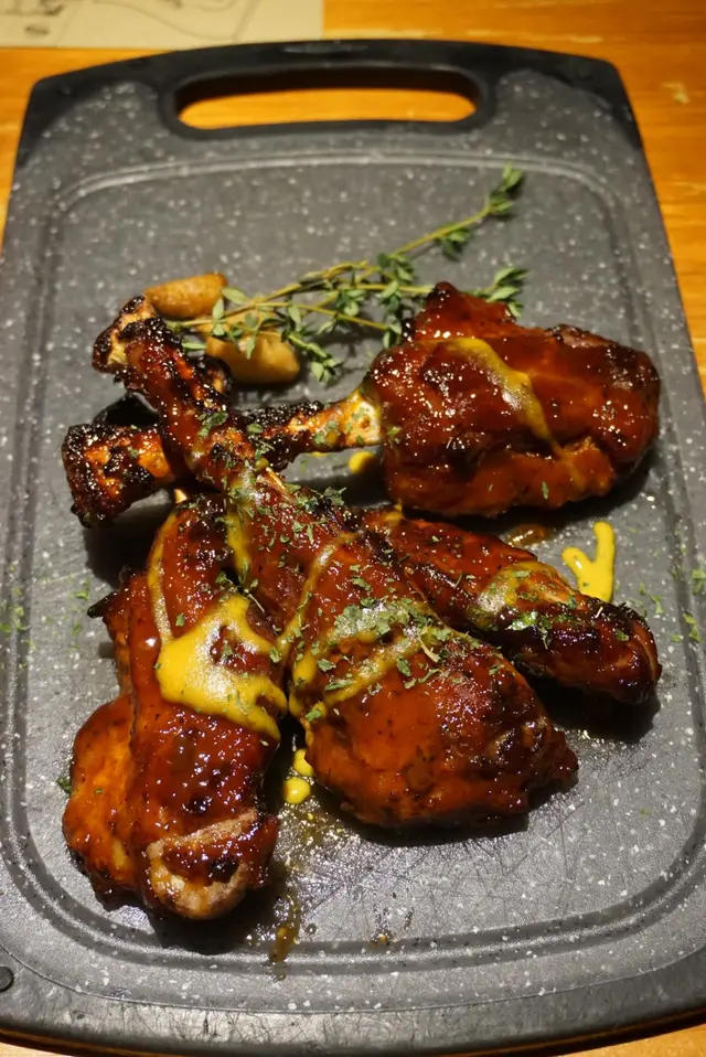 美式芥末豬仔脾4支