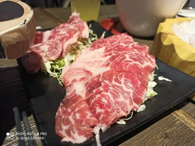 手切安格斯牛