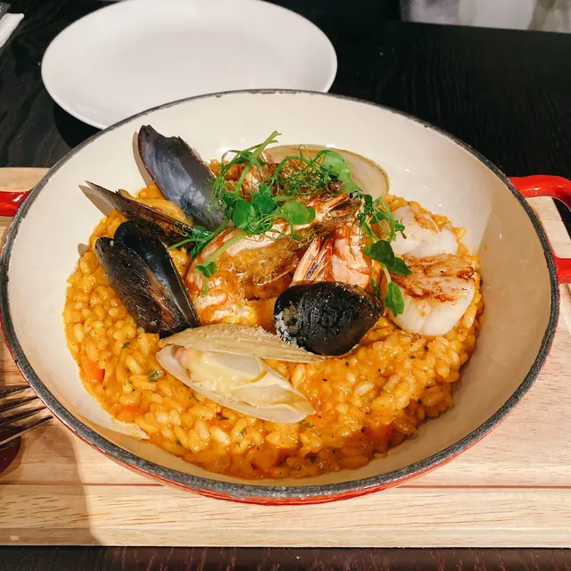 法式海鮮燴意大利飯