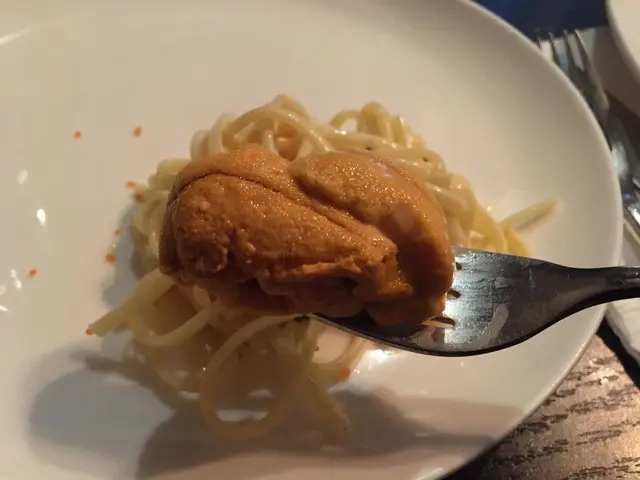 原版加拿大海膽配紐西蘭聖子白汁扁意粉