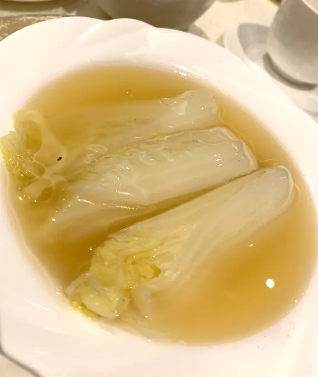 雞湯煨津白