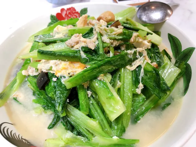 金銀蛋油麥菜