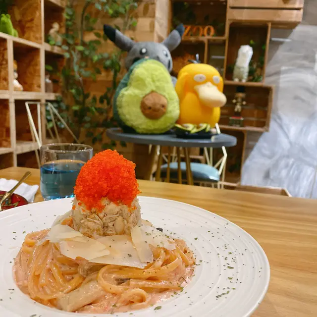 明太子蟹肉意粉