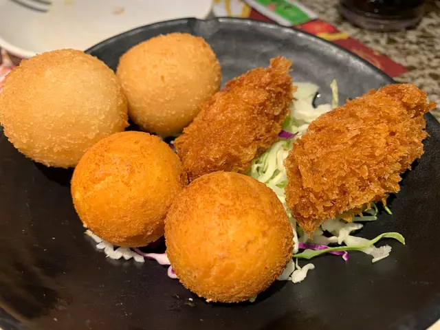 榴槤炸彈, 自家吉列炸蠔, 紫心香芋丸