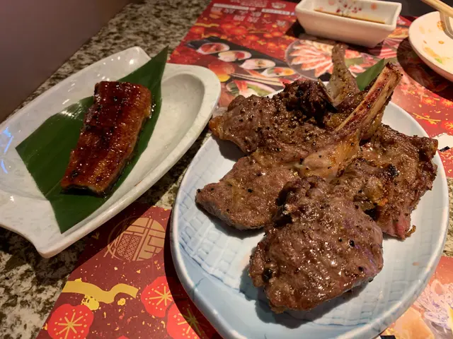 蒲燒鰻魚, 燒紐西蘭羊鞍