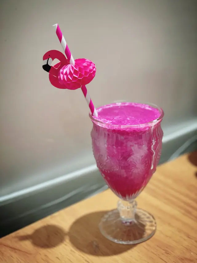 火龍果紅茶乳酪