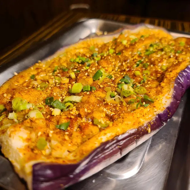 孜然蒜蓉茄子