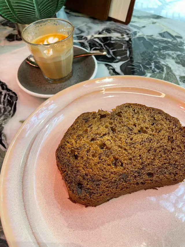 Homemade banana bread