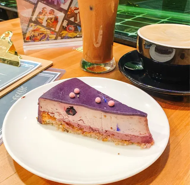 黑莓薰衣草蛋糕