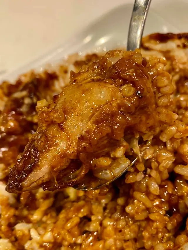 芝士黑椒汁焗雞扒飯