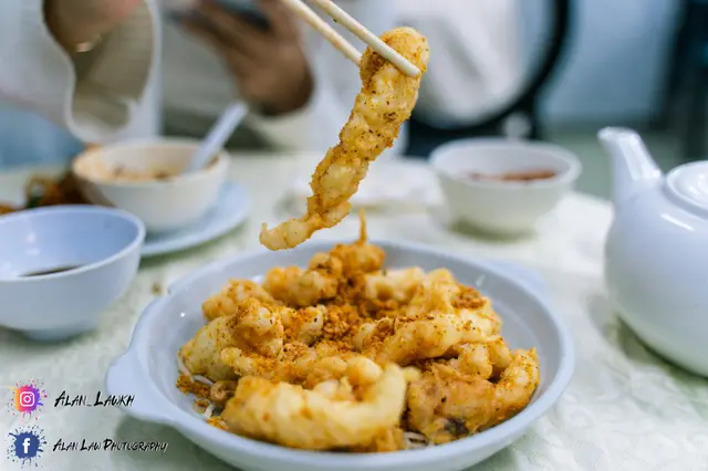 炸椒鹽鮮魷